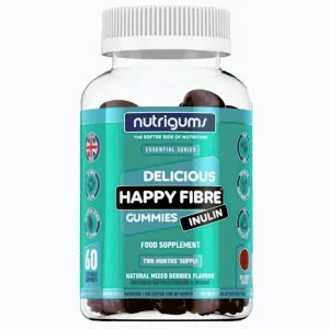 Nutrigums Happy Fibre Inulin 60 Želé - Jahoda obraz