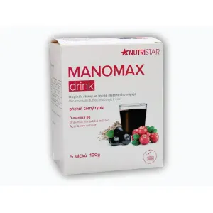 Nutristar Manomax drink 5x20g sáček 100g obraz