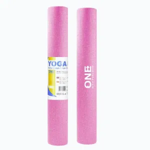 ONE FITNESS Podložka pro jógu YM01 růžová obraz