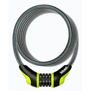 Onguard zámek spirála 1800x10 mm kódový žlutý obraz