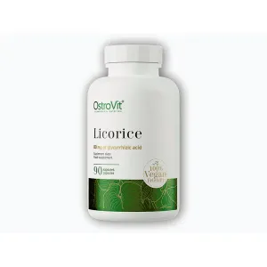 Ostrovit Licorice vege 90 kapslí lékořice obraz