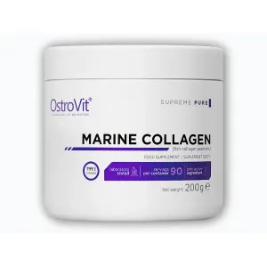 Ostrovit Marine collagen 200g natural obraz