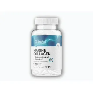 Ostrovit Marine collagen + hyaluronic acid vitamin C 120 kapslí obraz