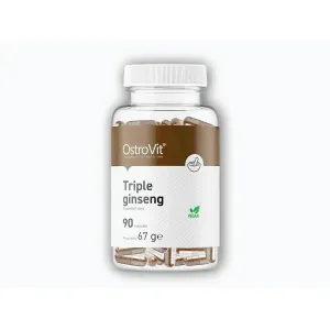 Ostrovit Triple ginseng vege 90 kapslí obraz
