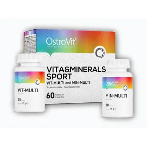 Ostrovit Vita and minerals sport 2 x 30 kapslí obraz