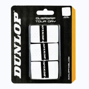 Padel omotávky DUNLOP DRY TOUR OverGrip bílý obraz