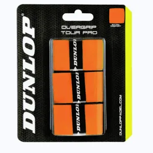 Padel omotávky DUNLOP PRO TOUR OverGrip oranžový obraz