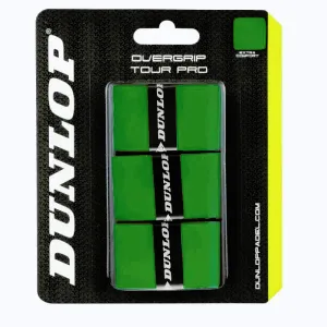 Padel omotávky DUNLOP PRO TOUR OverGrip zelený obraz