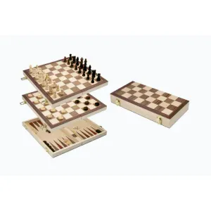 Philos Soubor her 3v1, šachy, dáma, backgammon, velký, 40 mm obraz