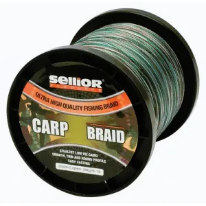 Pletená šňůra SELLIOR CarpBraid 0, 28mm, 35kg, 2000m obraz