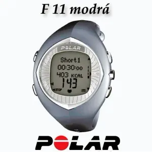 Polar F6/F7/F11 modro-stříbrný dámský náhradní řemínek obraz