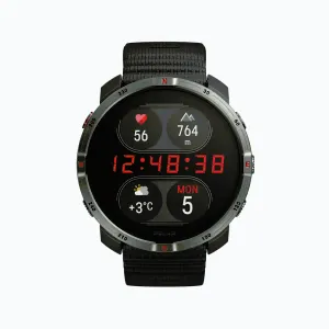 Polar Grit X2 Night Black outdoorové sportovní hodinky obraz