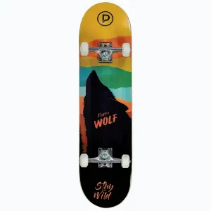 Powerslide Skateboard Playlife Fierce Wolf 31x8" obraz