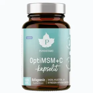 Puhdistamo OptiMSM+C 120 kapslí obraz