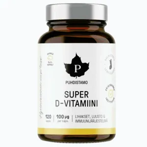 Puhdistamo Super Vitamin D 4000iu 60 kapslí obraz