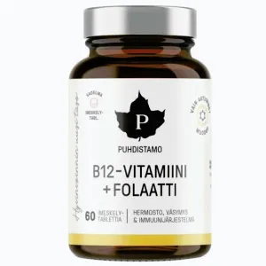 Puhdistamo Vitamin B12 Folate 60 tablet - Malina obraz