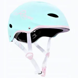 Raven F511 mint/pink dětská helma na brusle, skate a koloběžku - XS (52-54 cm) obraz