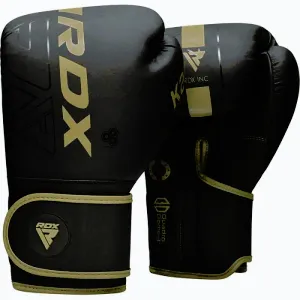 RDX Boxerské tréninkové rukavice F6 Kara zlaté 6 oz - 6 oz obraz