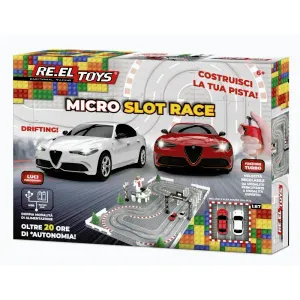 Re.el toys Micro Slot RACE 1: 87 Alfa obraz