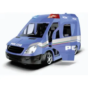 RE.EL Toys mobilní policejní jednotka Polizia 1: 20 se světly a zvuky natahovací obraz