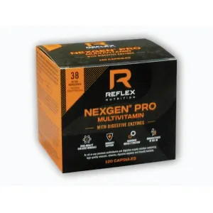 Reflex Nutrition Nexgen Pro + Digestive Enzymes 120 kapslí obraz