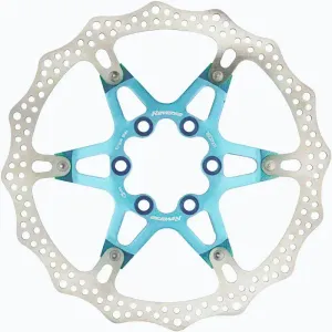 Reverse Brzdový kotouč 160 mm, 6 děr, Alloy/Steel, Light Blue obraz