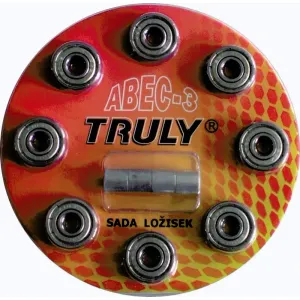 Rulyt Sada ložisek Truly Abec 3 - Carbon/8ks obraz