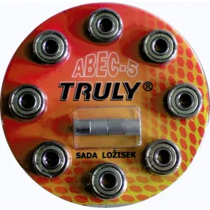 Rulyt Sada ložisek Truly Abec 5 - Carbon/8ks obraz