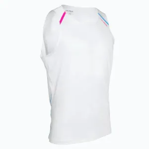 Salming Pitea Singlet 21 Men White - XL obraz