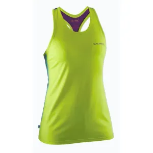 Salming Run T-Back Tanktop Women Lime - M obraz