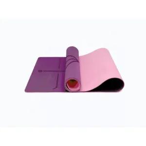 Sedco Karimatka na jógu DUAL COLOR 183x61x1 cm - světle růžová/tmavě růžová obraz