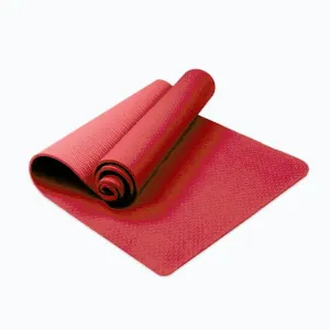 Sedco Karimatka na jógu TPE SINGLE COLOR 183x61x0, 8 cm - červená obraz