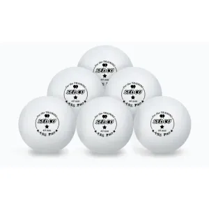 Sedco Míčky na stolní tenis for TRAINING 1* CELL FREE 6ks - Bílá obraz