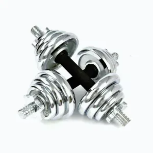 Sedco Nakládací činka chrom set 2 x 10 kg - 10 obraz