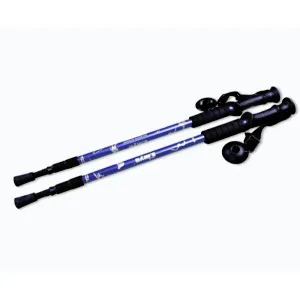 Sedco Trekové teleskopické hole NORDIC 65-135 cm - modrá obraz