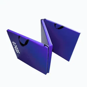 Sedco Žíněnka skládací třídílná 180x60x3, 5 cm - Modrá obraz