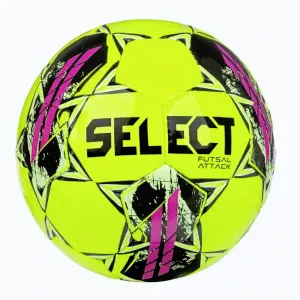 Select FB Futsal Attack futsalový míč žlutá-růžová - č. 4 obraz
