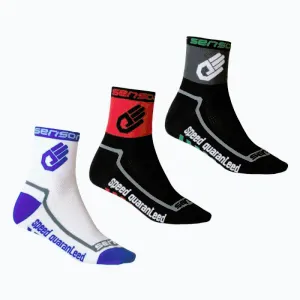 Sensor Ponožky 3-pack Race Lite Hand - 3-5 obraz