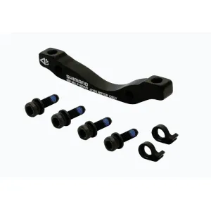 SHIMANO Adaptér přední POST/ STAND 160mm, černý obraz
