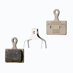 SHIMANO Destičky brzdové SH K05TI polymerové, s pružinou obraz