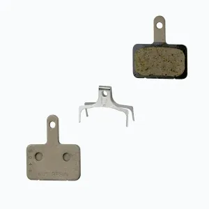 SHIMANO Destičky brzdové SH M05 polymerové, s pružinou obraz