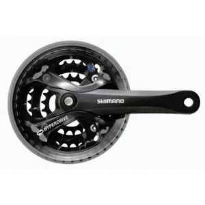 Shimano kliky Acera FC-M361 175 mm, 48-38-28 zubů, černé, s krytem řetězu, čtyřhran, v krabičce obraz