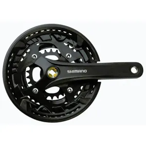 Shimano kliky Acera FC-T3010 , černé, s krytem, pro osu čtyřhran, 9speed obraz