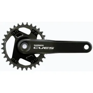 Shimano kliky Cues FC-U4000-1, 175mm, 32 zubů, černé, 11, 10, 9 speed, pro osu čtyřhran, v krabičce obraz