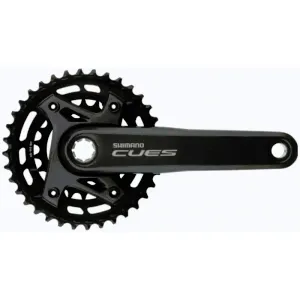 Shimano kliky Cues FC-U6000-2B, 175mm, 36-22 zubů, černé, 11, 10, 9 speed, v krab. obraz