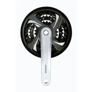 SHIMANO Kliky FCTX801 48/38/28 stříbrné 170+kryt obraz