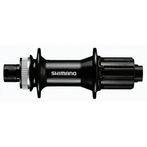 Shimano náboj disc FH-MT400-B 32děr Center lock 12mm e-thru-axle 148mm 8-11 rychlostí zadní černý obraz