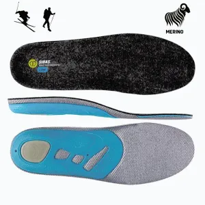 Sidas 3FEET MERINO LOW ARCH vložky do bot POUZE XXL(46-48) (VÝPRODEJ) obraz