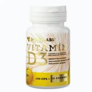 Smartlabs Vitamín D3 4000IU 120 kapslí obraz
