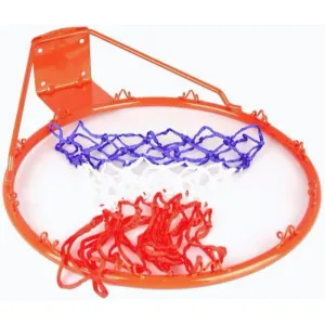 Spartan Koš na basket + síťka 1107 červený průměr koše 45 cm obraz